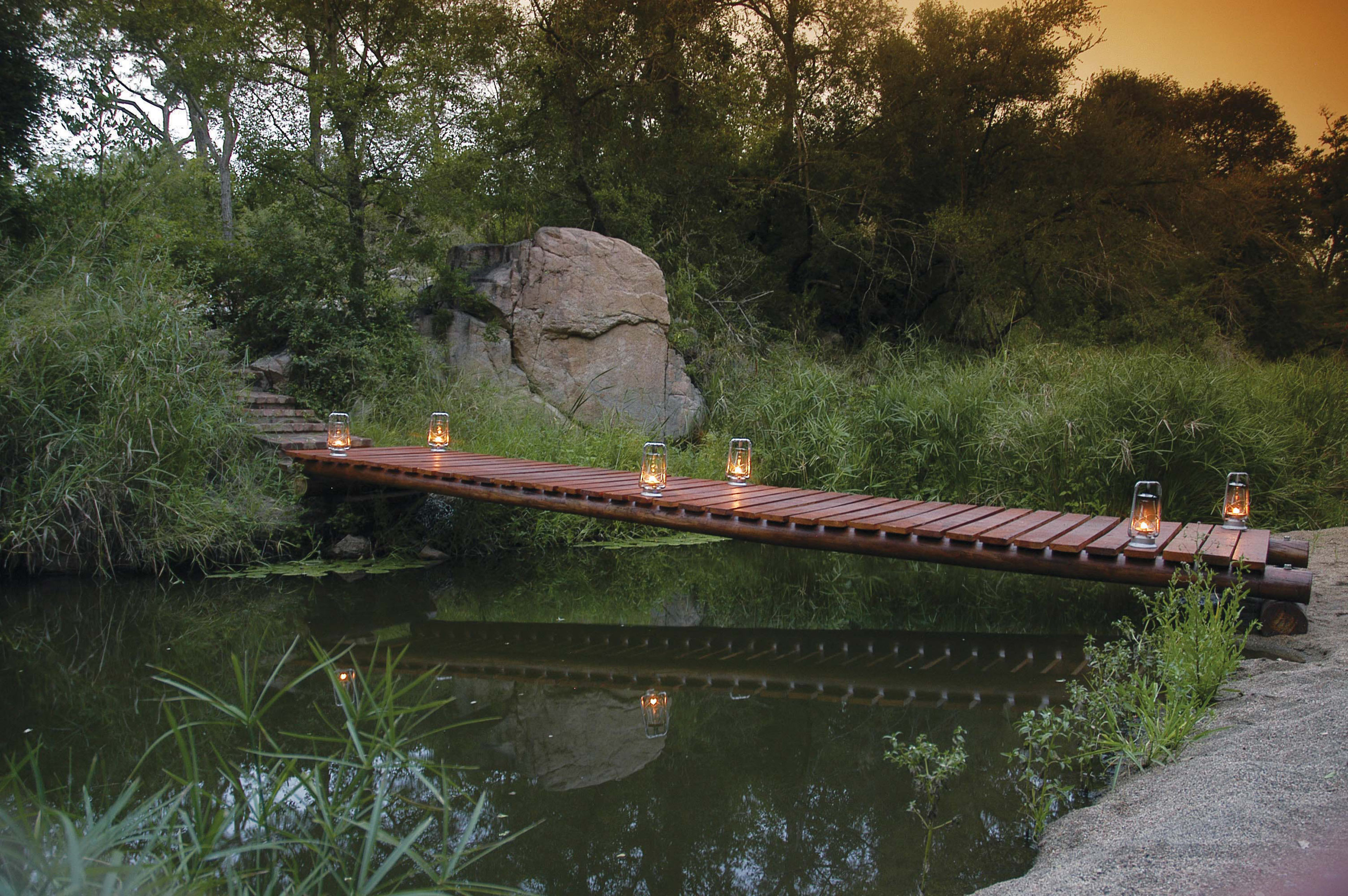 <p>Take a short walk across the bridge to the secluded Little Bush Camps swimming pool, the perfect place to relax.</p>